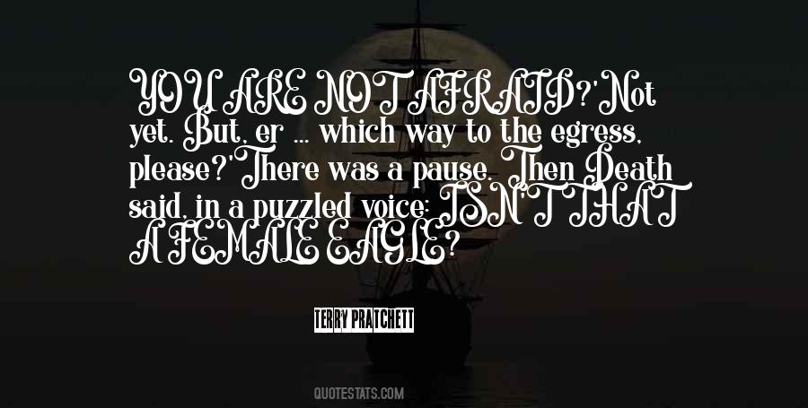 Terry Pratchett Death Quotes #759118