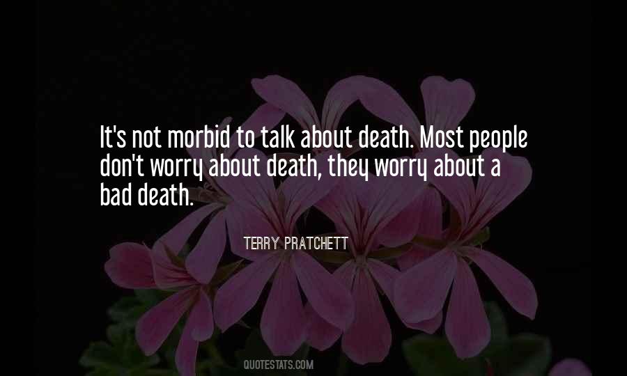 Terry Pratchett Death Quotes #813176