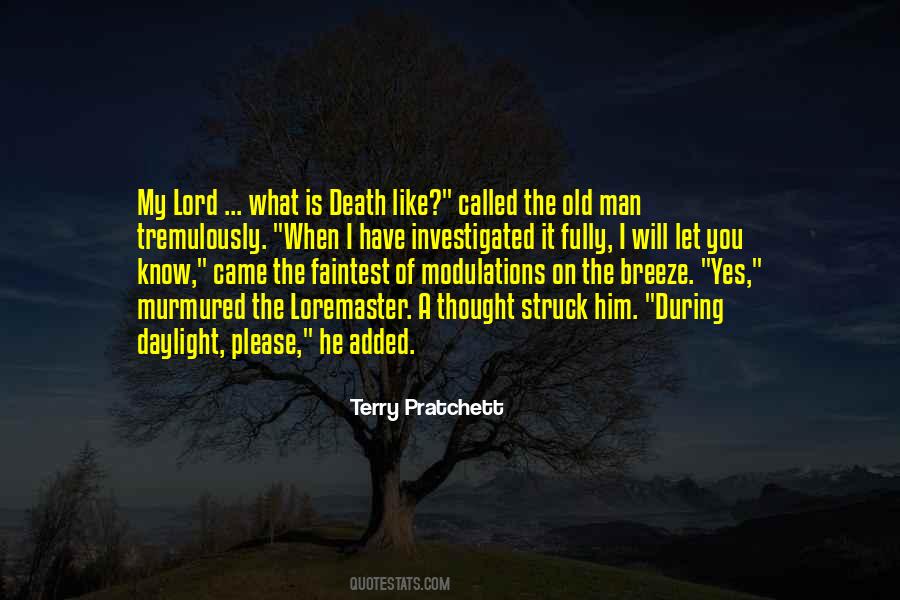 Terry Pratchett Death Quotes #982513