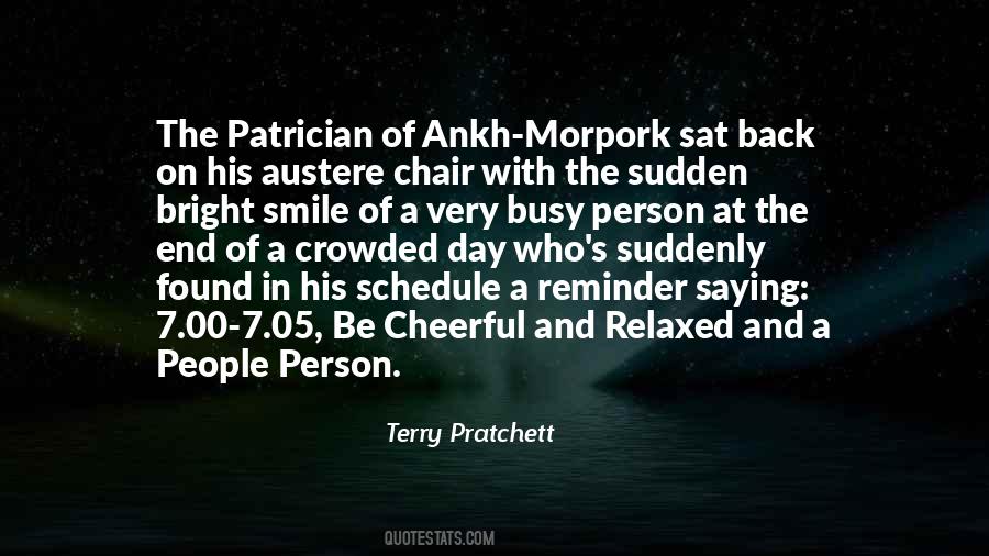 Terry Pratchett Patrician Quotes #1195041