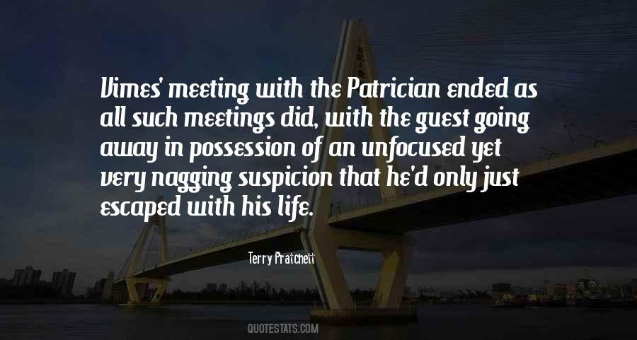 Terry Pratchett Patrician Quotes #80551