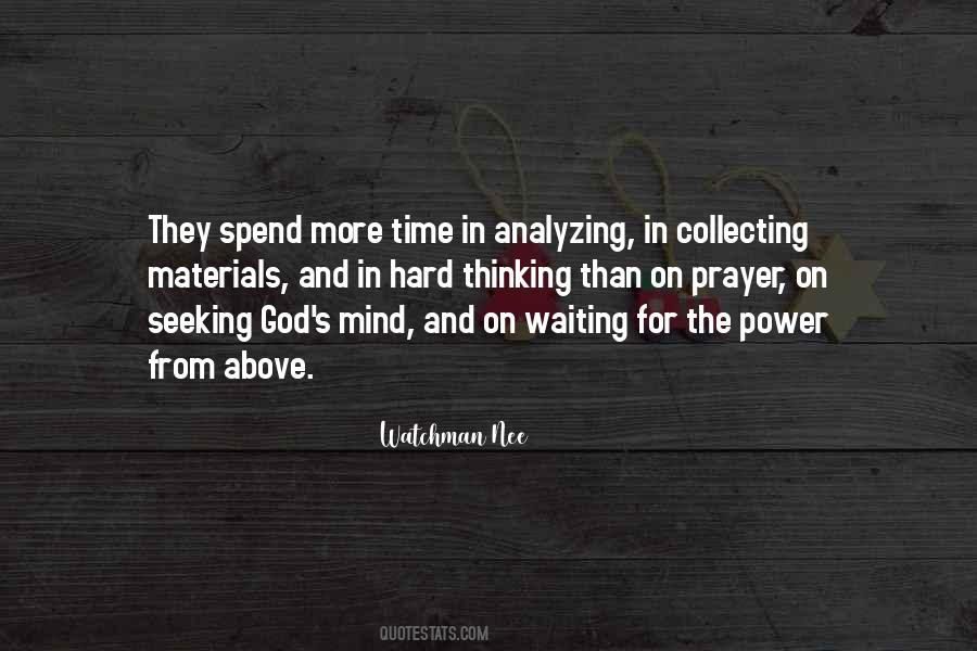 Quotes About Analyzing Too Much #190517