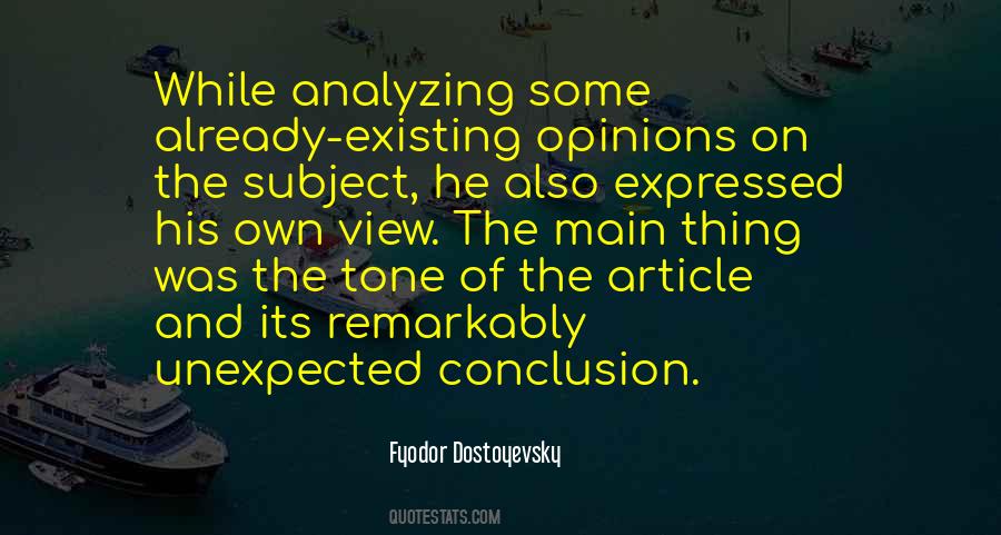 Quotes About Analyzing Too Much #275560