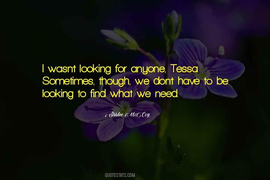 Tessa Quotes #14257