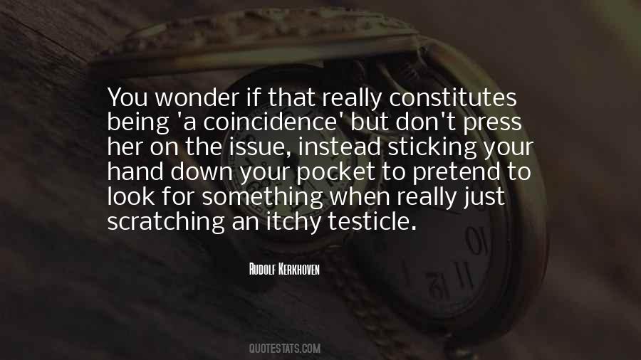 Testicle Quotes #1117915