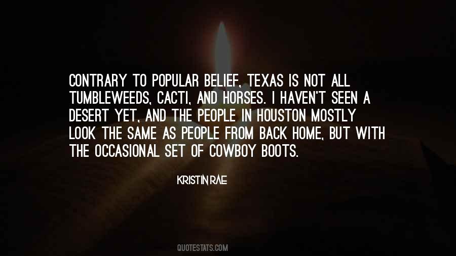 Texas Cowboy Quotes #1540965