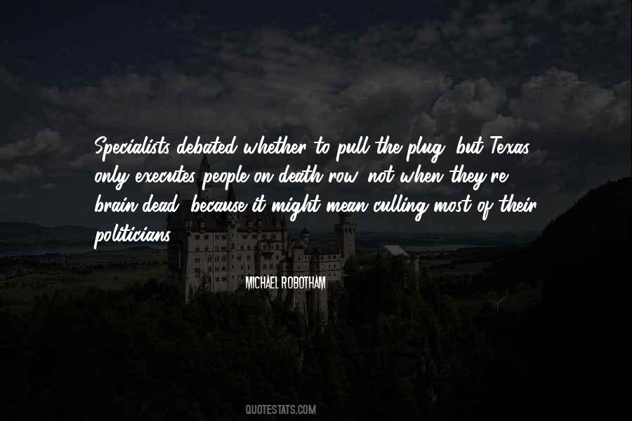 Texas Death Row Quotes #1657046