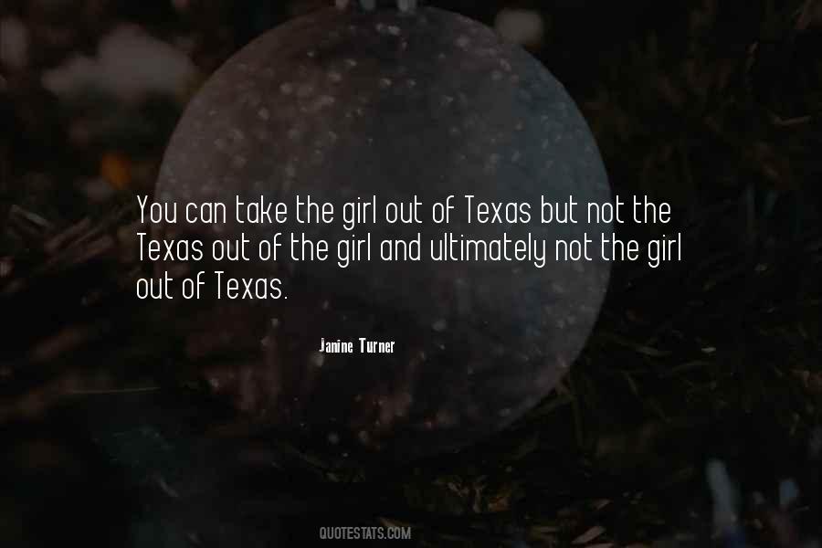 Texas Girl Quotes #22427
