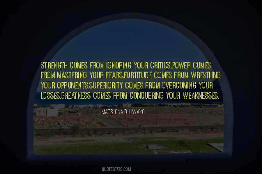 Quotes About Strength And Fortitude #1267411