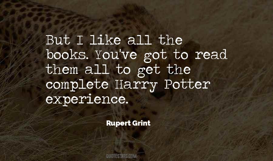 Quotes About Rupert Grint #409657