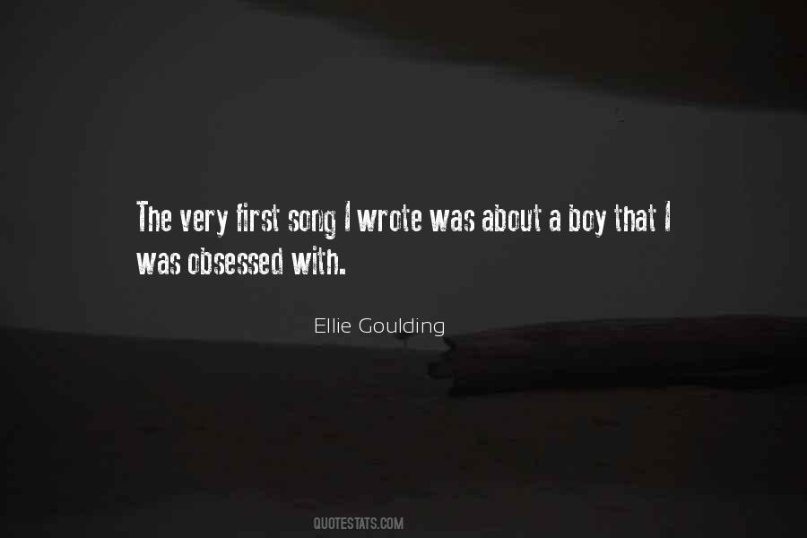 Quotes About Ellie Goulding #1041174