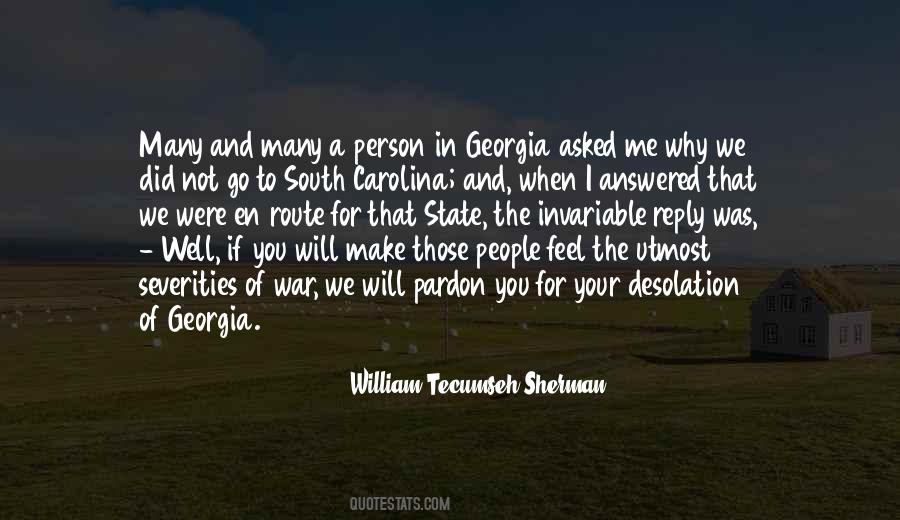 Quotes About William T. Sherman #717200