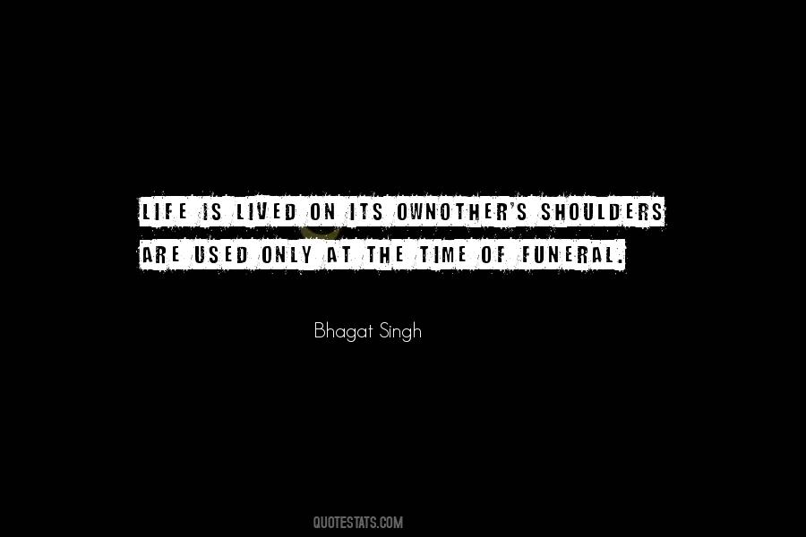 Quotes About Bhagat Singh #1598121