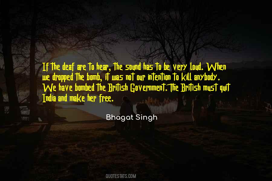 Quotes About Bhagat Singh #364064