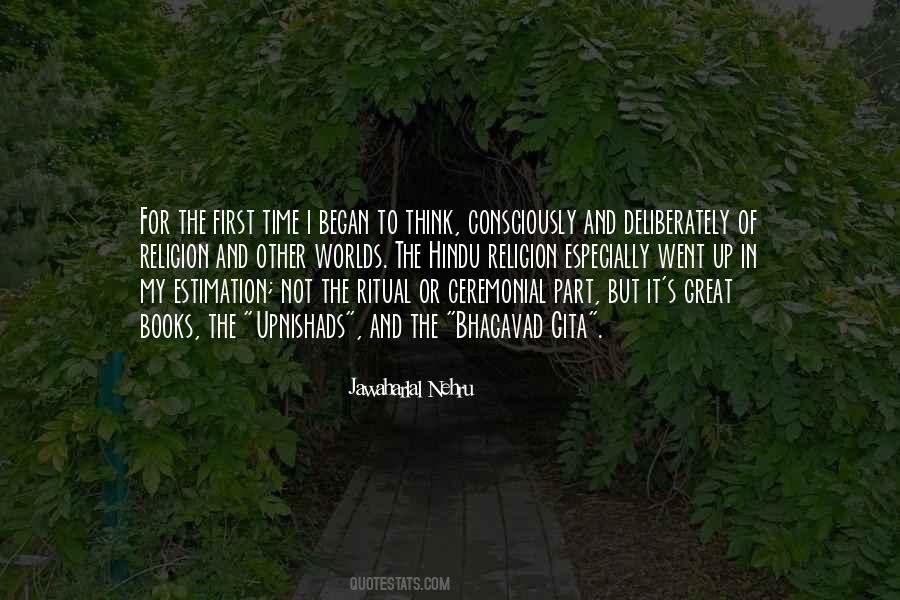 Quotes About Bhagavad Gita #1284220