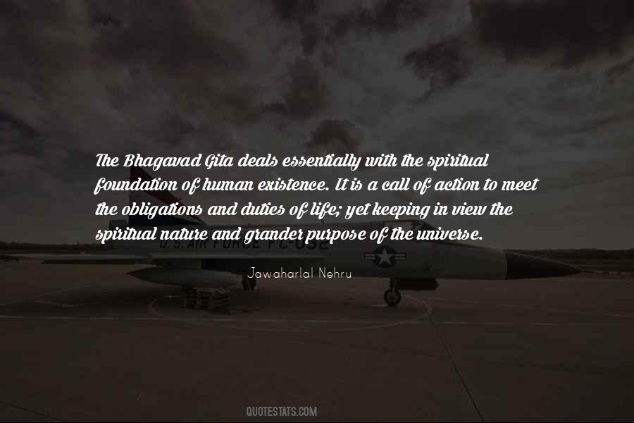Quotes About Bhagavad Gita #136996