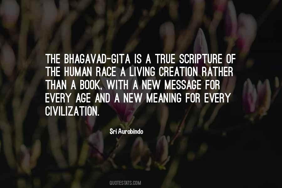 Quotes About Bhagavad Gita #1578576