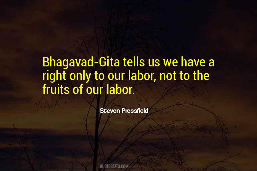 Quotes About Bhagavad Gita #1756753