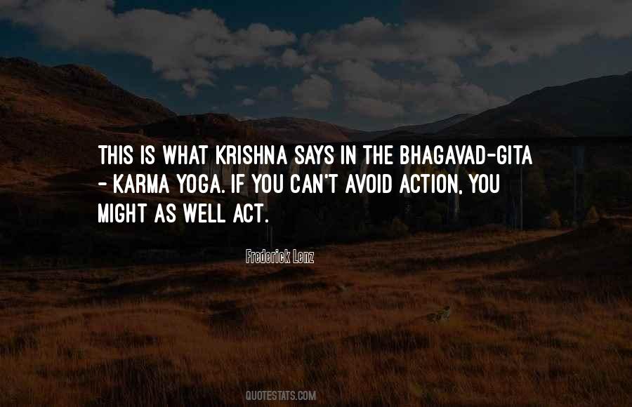 Quotes About Bhagavad Gita #61244