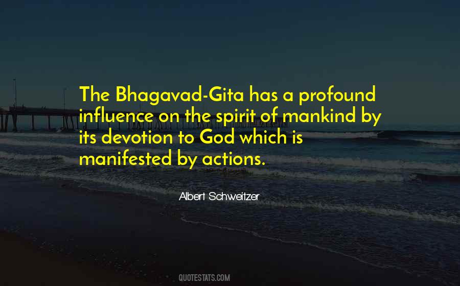 Quotes About Bhagavad Gita #616805