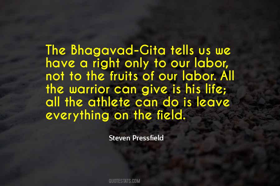 Quotes About Bhagavad Gita #920367