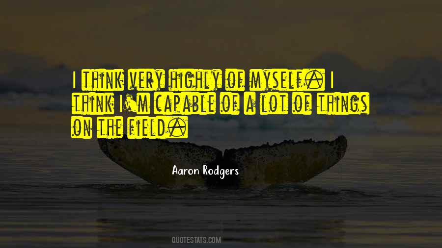 Quotes About Aaron Rodgers #1660438