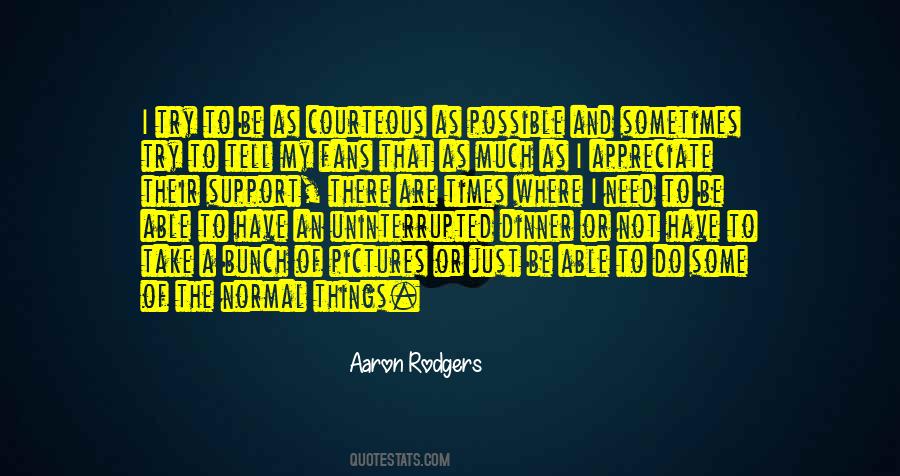 Quotes About Aaron Rodgers #598098