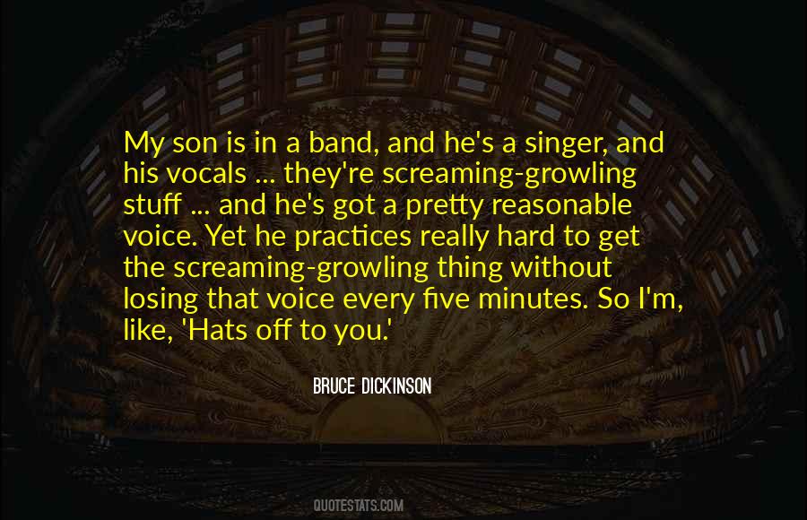 Quotes About Bruce Dickinson #396463