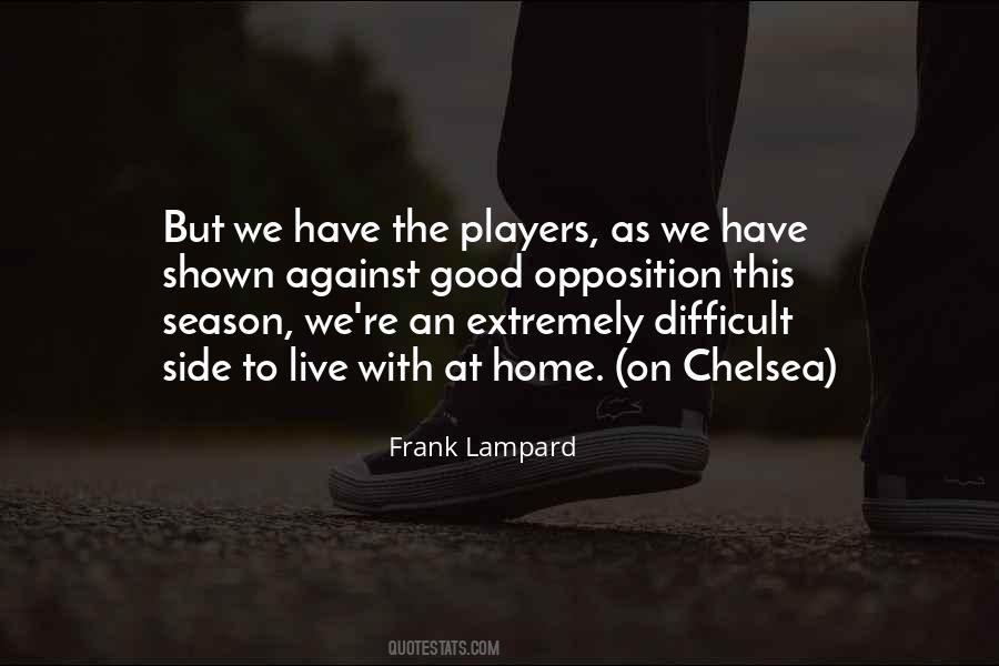 Quotes About Frank Lampard #1438597