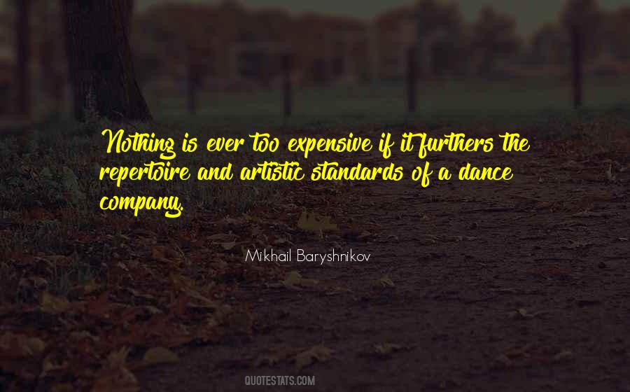 Quotes About Mikhail Baryshnikov #1189762