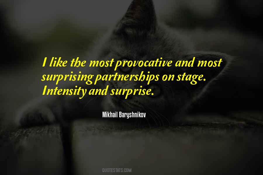 Quotes About Mikhail Baryshnikov #1339994