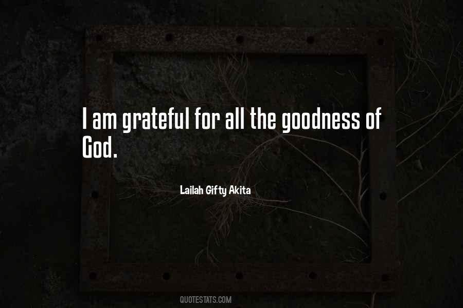 Thank God For His Goodness Quotes #900366