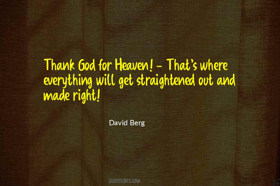 Thank God For Quotes #1013369