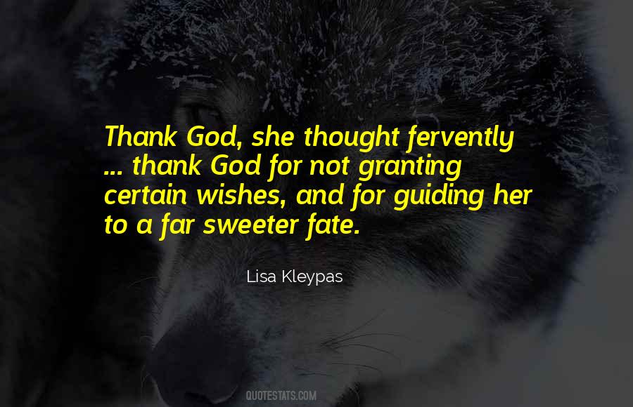 Thank God For Quotes #1187257