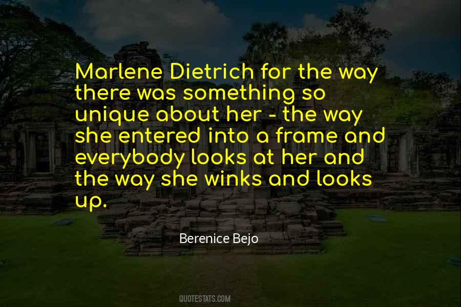 Quotes About Marlene Dietrich #1390162