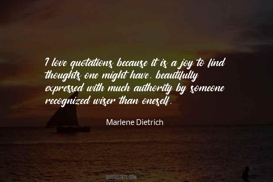 Quotes About Marlene Dietrich #703541