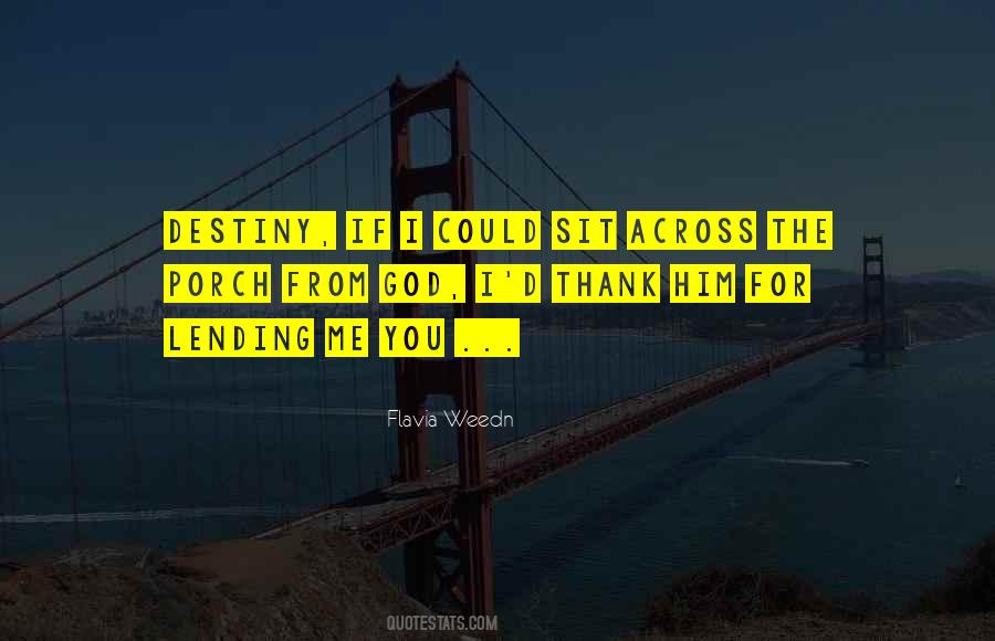 Thank God For You Quotes #231039