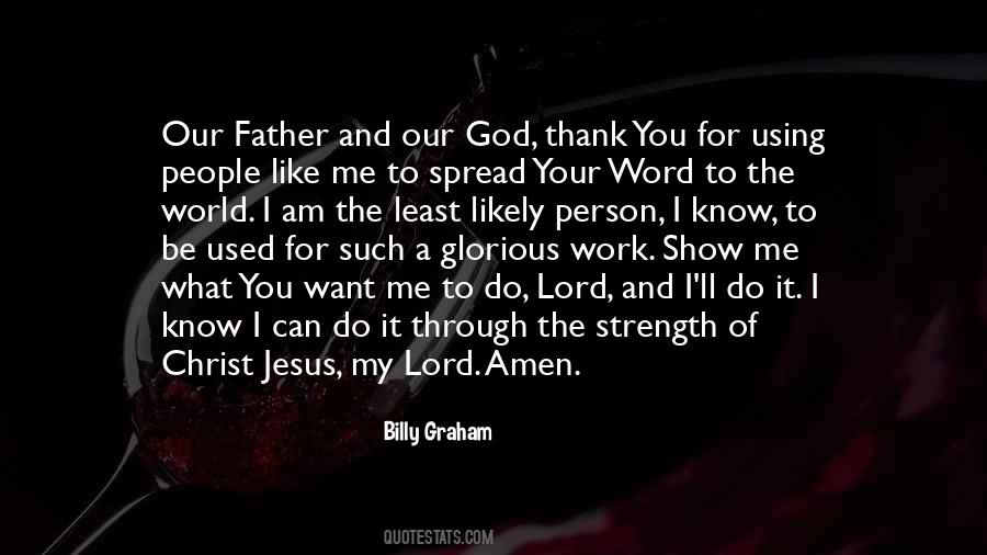 Thank God For You Quotes #415794