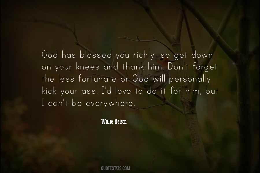 Thank God For You Quotes #58256