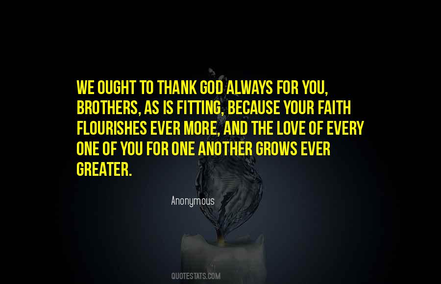 Thank God For You Quotes #722721
