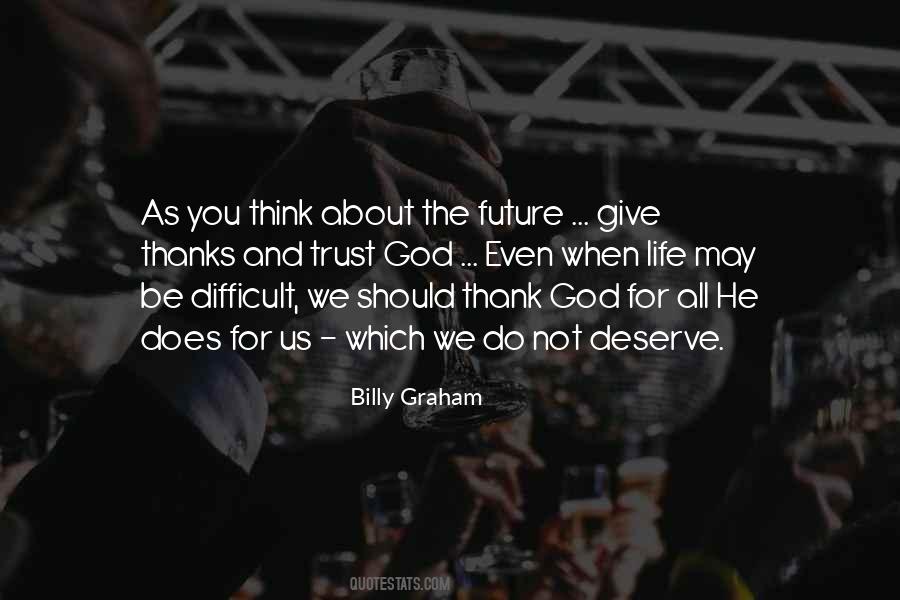 Thank God For You Quotes #851172
