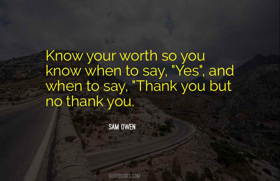 Thank You But No Thank You Quotes #100786