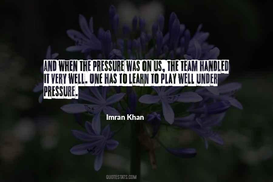 Quotes About Imran Khan #108130