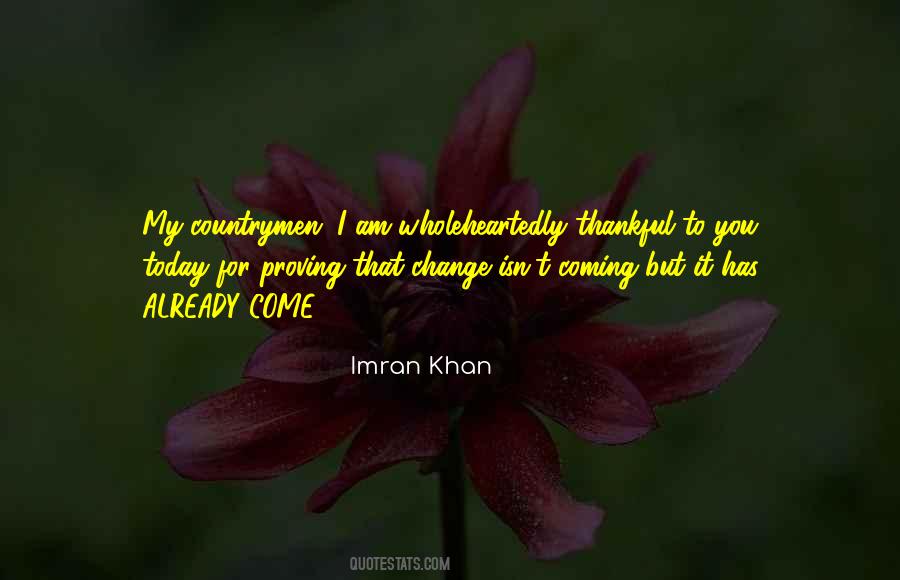 Quotes About Imran Khan #347655