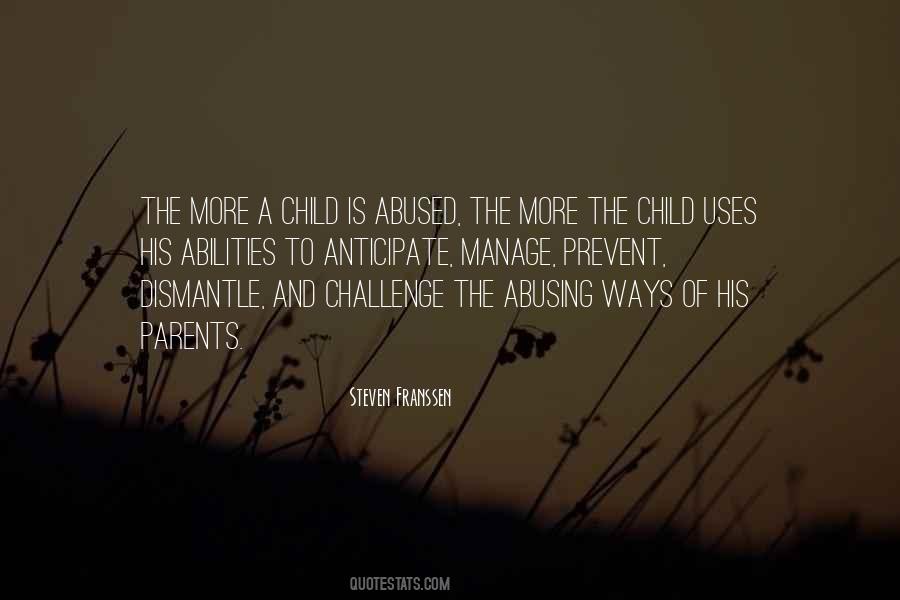 Quotes About Abused Child #1710250