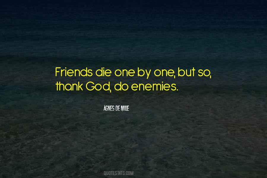 Thank You For My Friends Quotes #579548