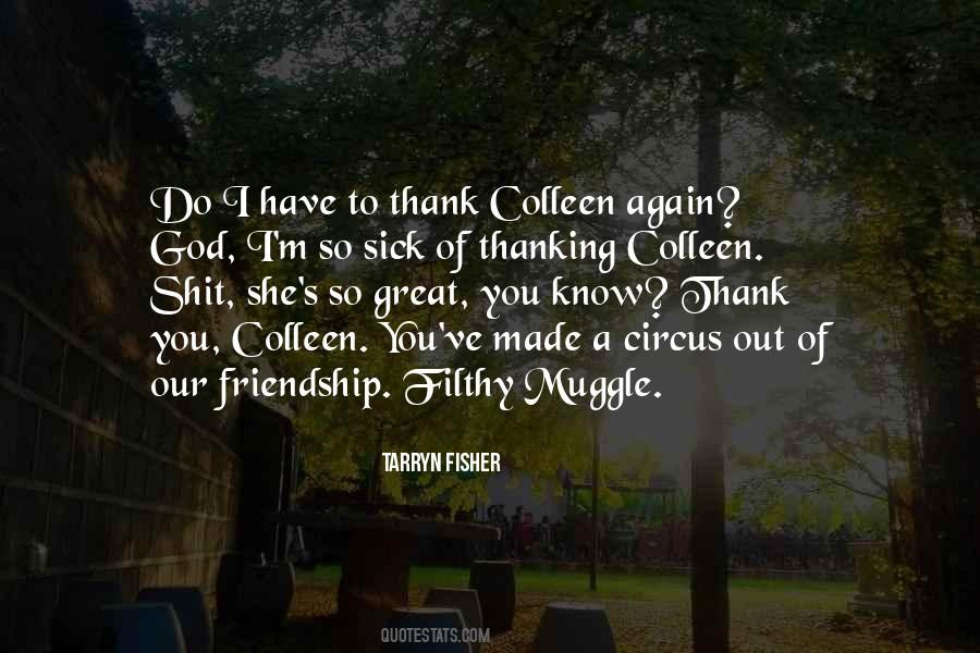 Thank You Friendship Quotes #1203275