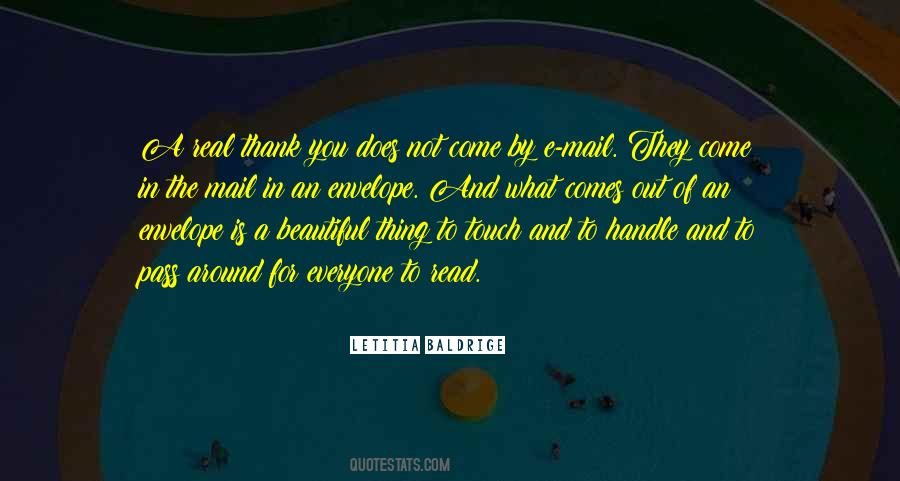 Thank You In Quotes #101426