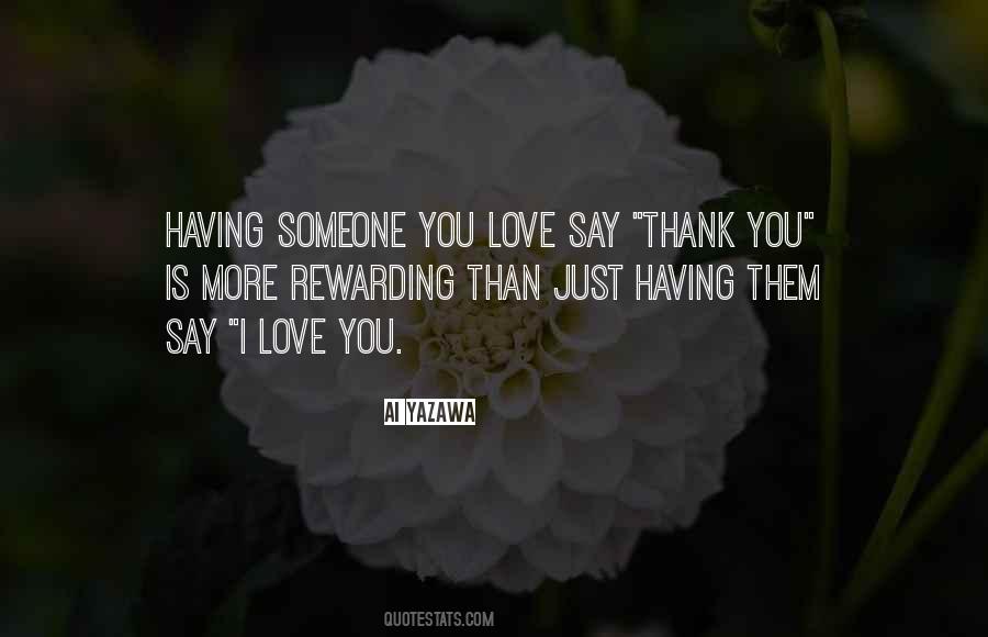 Thank You Love You Quotes #632504