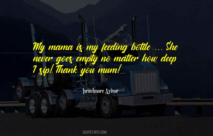 Thank You Mother Quotes #1129087